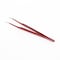 Excel Blades Slant Point Tweezers, Curved Point Precision Tweezer Red, 12pk 30426 - alternate 4